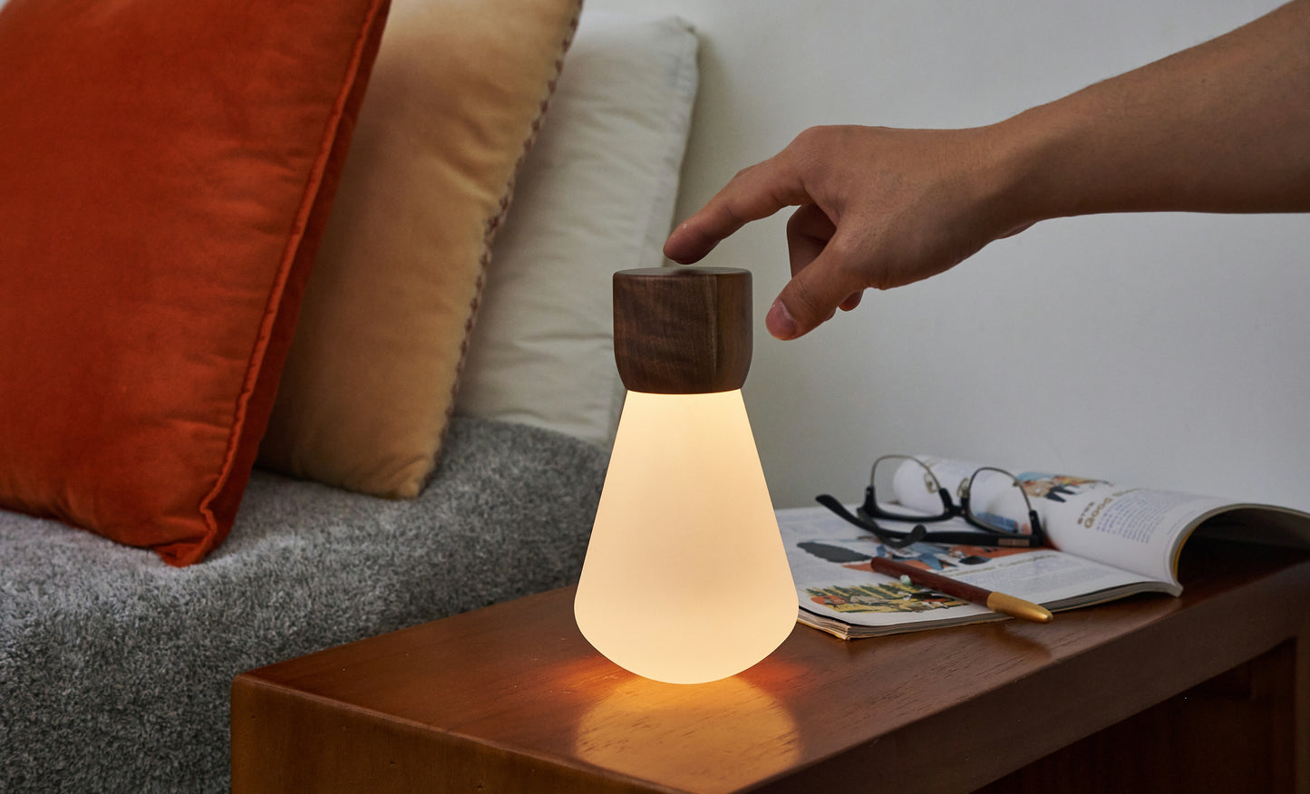 Gingko Design - Large Pentagon Desk bulb
