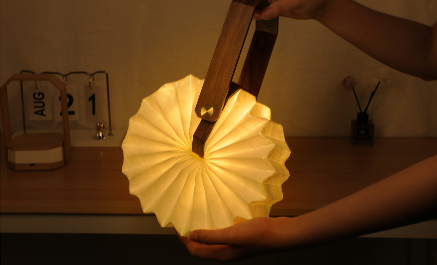Gingko Design - Smart Origami Lamp - Laterne