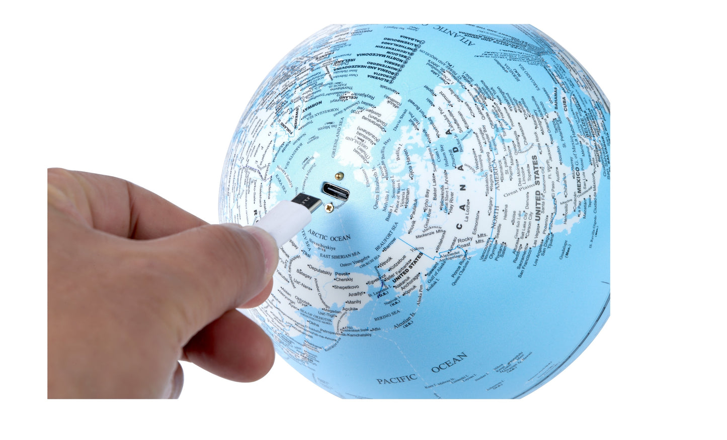 Gingko Design - AtlasGlobe Lamp - Leuchtglobus