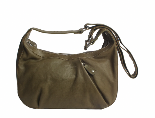 MARGELISCH Leder-Umhängetasche Ocla 1 - green