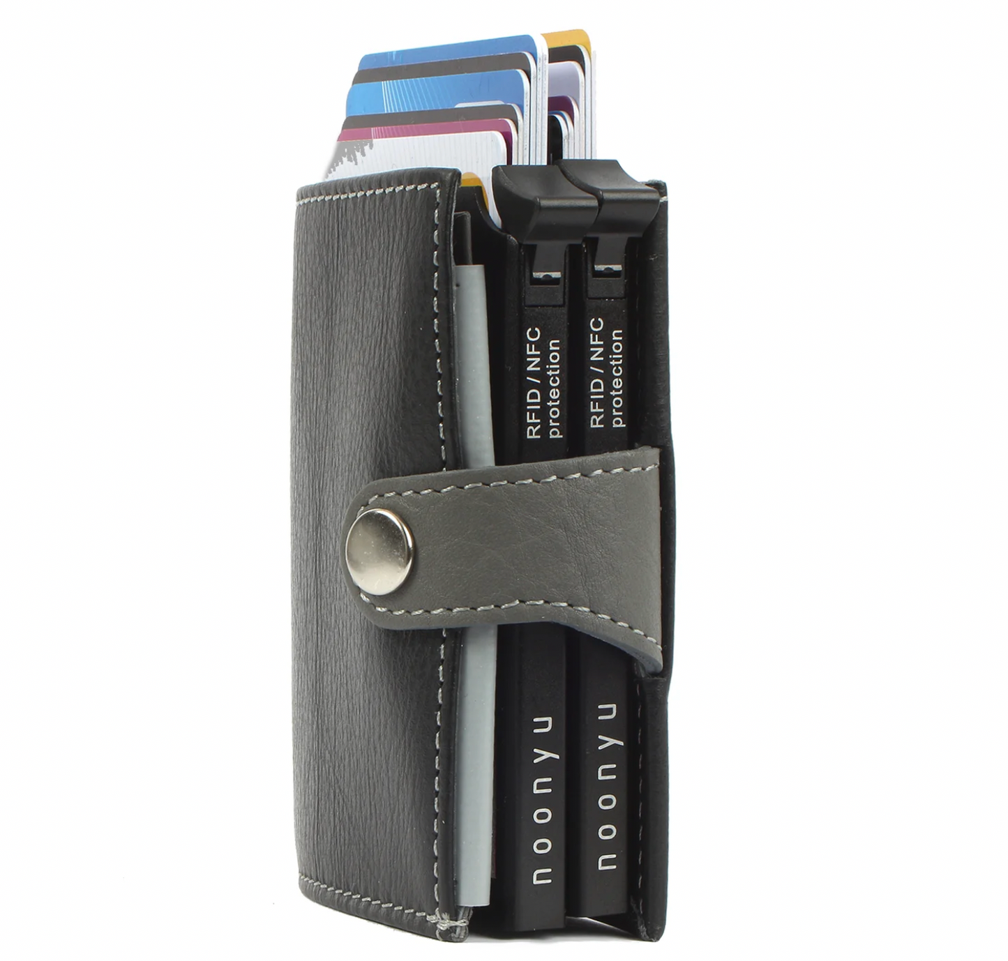 noonyu double RFID-Börse / Leder - black