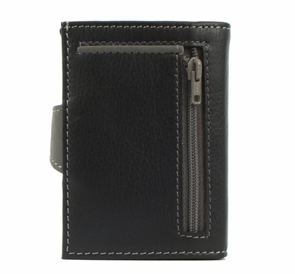 noonyu double RFID-Börse / Leder - black