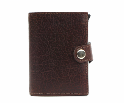 noonyu double RFID-Börse / Leder - brown